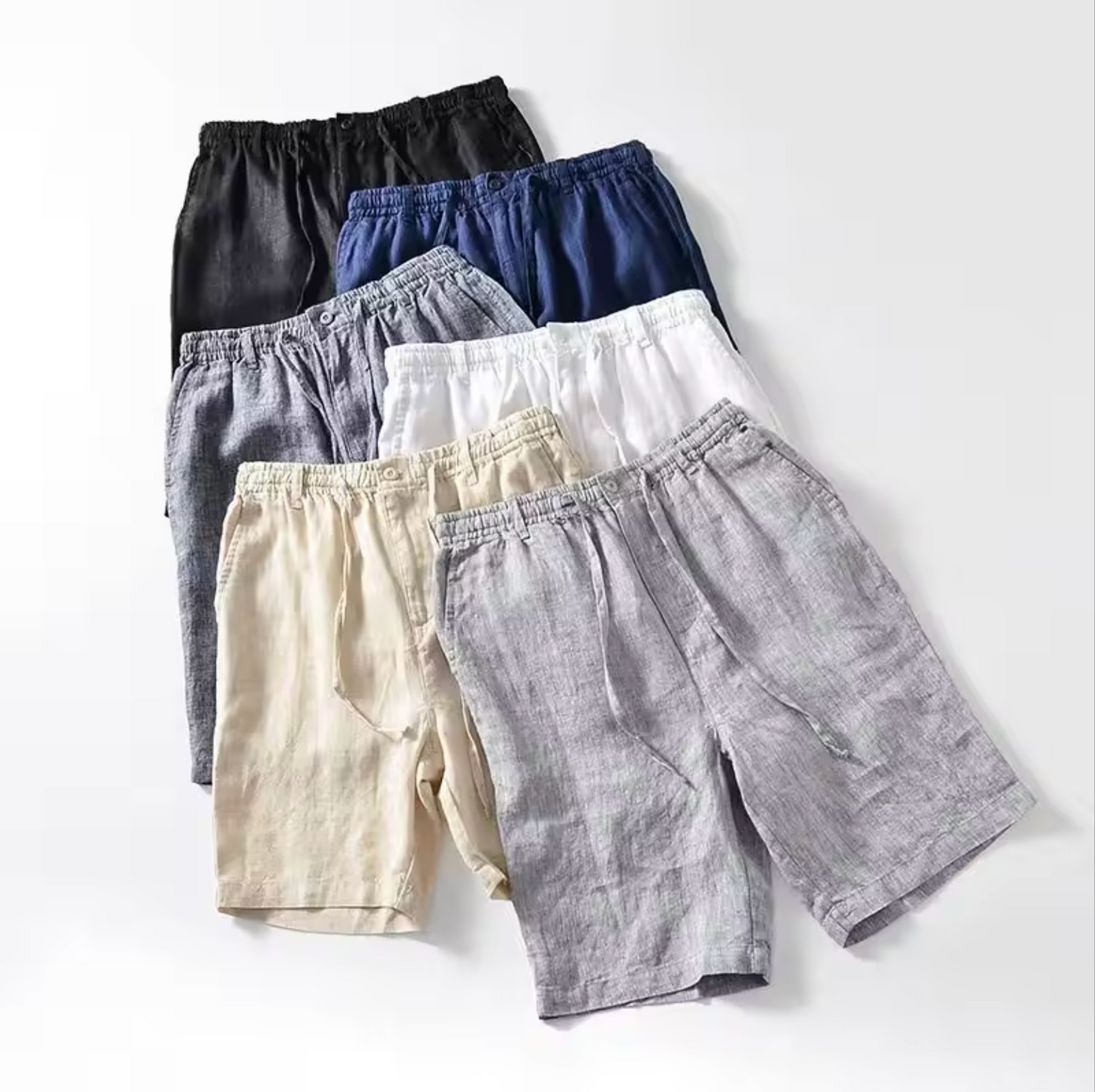 ST TROPEZ LINEN SHORTS