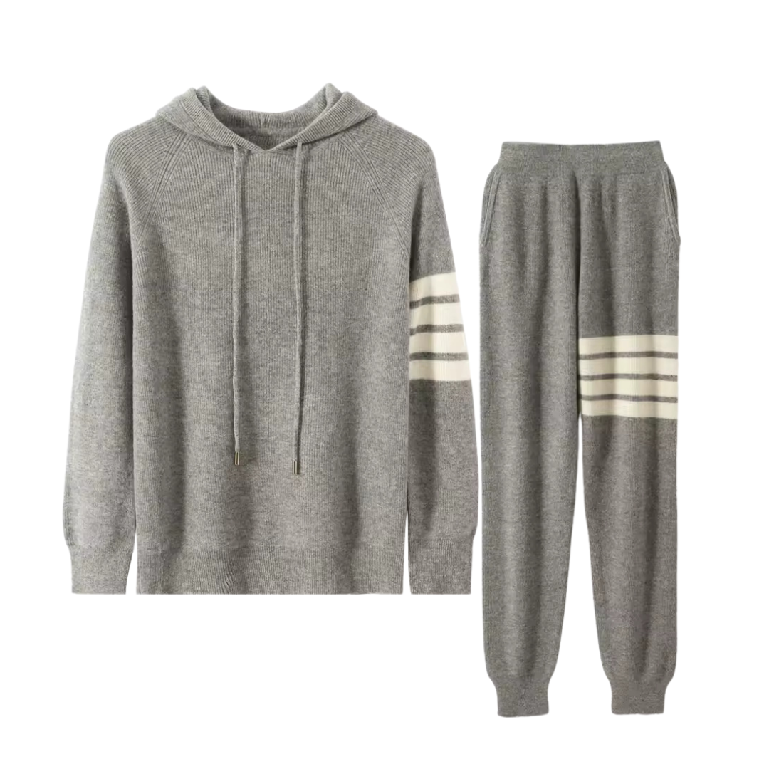 100% MERINO WOOL TRACKSUIT STRIPE