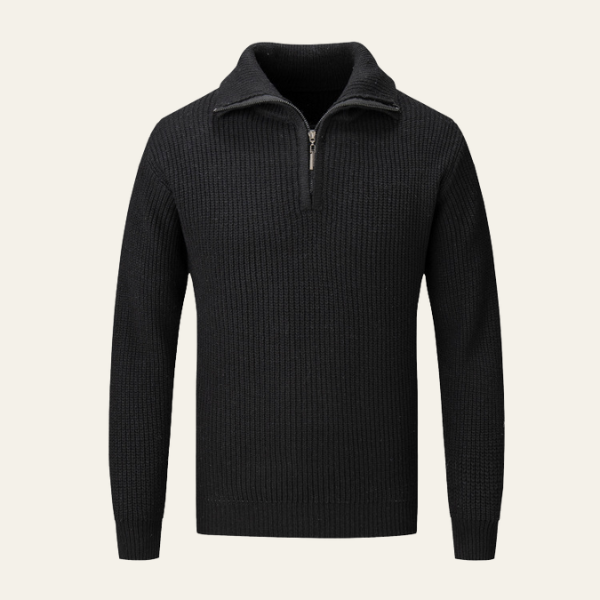 VENICE HALF-ZIP SWEATER