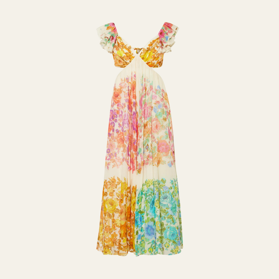 FLORENCE FLOWER MAXI DRESS