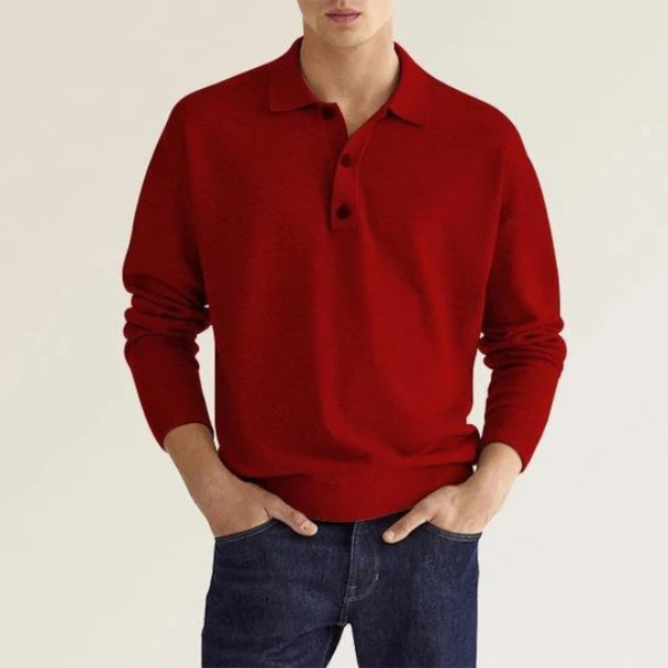 VIENNA LONGSLEEVE POLO