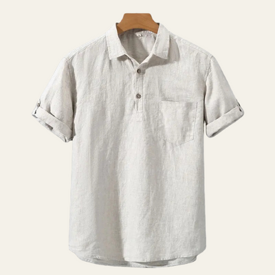 CANNES LINEN POLO