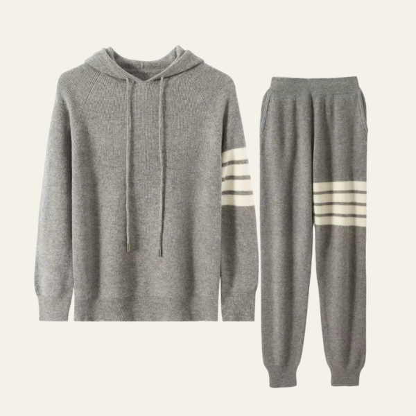 100% MERINO WOOL TRACKSUIT STRIPE