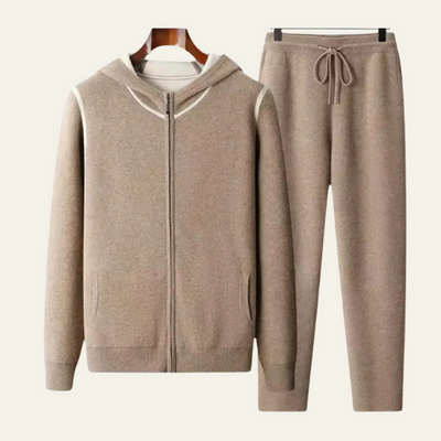 100% CASHMERE TRACKSUIT